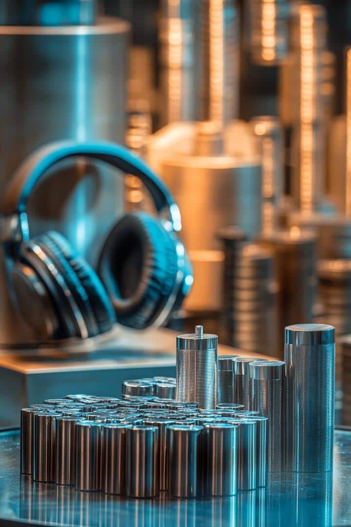 a close up of a machine in a factory