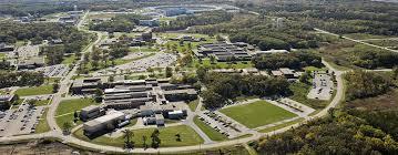 aerial view of a large parking lot showcasing the organization and layout, relevant for lanthanide separation