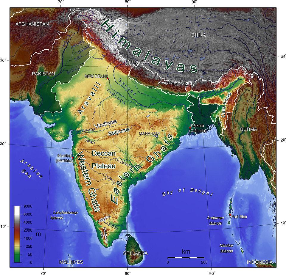 map of india showing the location of india in relation to rare earth magnet production